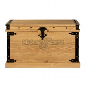 Сундук Викинг (с прямой крышкой) мёд
