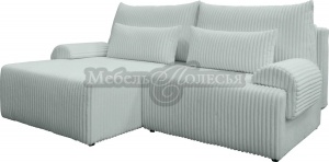 Угловой диван-кровать Эрика 1 в ткани (20ML/R6R/L)