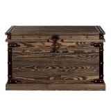 Сундук Викинг (с прямой крышкой) венге