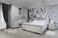 Спальня Алези #4 слоновая кость с золочением