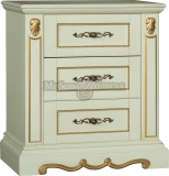 Тумба Милана 1я П4.265.2.28 (396.28) слоновая кость с золочением