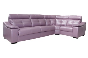 Угловой диван Мирано в коже (3L/R.90.1R/L)