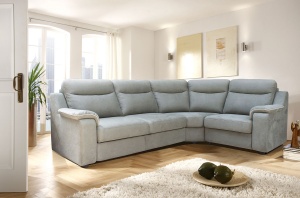 Угловой диван-кровать Люксор в ткани (3мL/R.90.1R/L)
