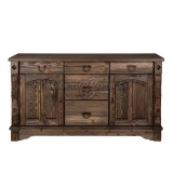 Комод Викинг gl-05/1 с ящиками, венге