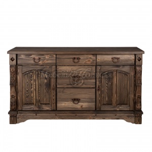 Комод Викинг gl-05/1 с ящиками, венге