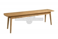 Скамья Сканди (1400) дуб натуральный