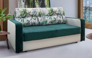Трехместный диван-кровать Лотос в ткани