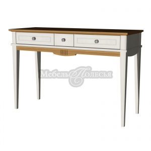 Стол туалетный 120 Пенни белый воск + антик 24