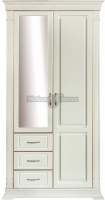 Шкаф комбинированный Верди Классик П3.0487.3.12 (П433.12Z) слоновая кость с золочением
