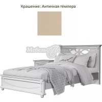 Кровать 1-12 Валенсия Классик П3.0589.1.02 (120) античная темпера
