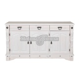 Комод Викинг gl-05/1 белый воск