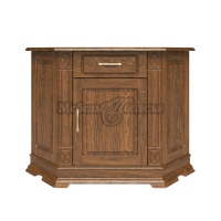 Тумба угловая Верди Классик П1.0487.0.01 (П487.01) черешня