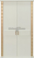 Шкаф для одежды 2д Тунис П6.343.1.06 слоновая кость с золочением