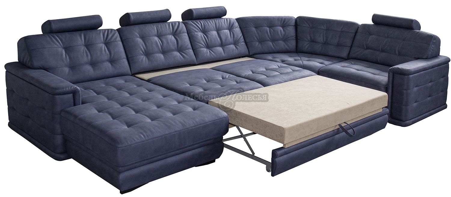 Угловой диван-кровать Ричмонд в ткани (1L/R90.30М8МL/R) купить в Москве отпроизводителя Пинскдрев - Белорусская мебель от Мебель Полесья.