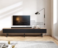 Тумба B&W ТВ1 4.0.4 черный бейц-масло