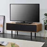 Тумба B&W ТВ1 2.0.2 черный бейц-масло