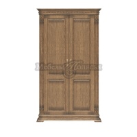Шкаф для одежды 2д Верди Классик П1.0487.0.35 (П487.35) дуб