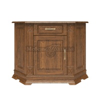 Тумба угловая Верди Классик П1.0487.0.01-01 (П487.01-01) черешня