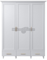 Шкаф для одежды 3Д Сати П7.057.1.16 белый