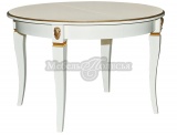 Стол Милана 14А П4.265.0.29 (323.05) слоновая кость с золочением