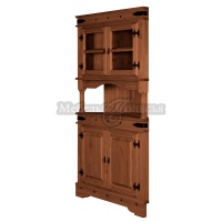 Буфет Викинг 02 орех (угловой)