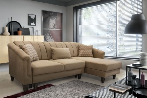 Угловой диван-кровать Дакар 1 в ткани (2ML/R.8MR/L) (СП)
