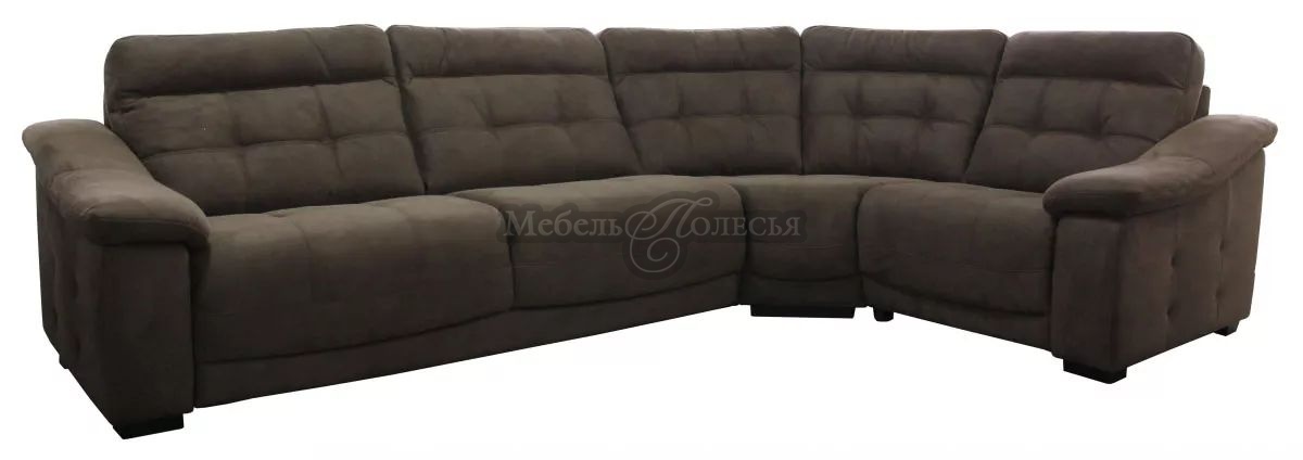 Угловой диван-кровать Мирано в ткани (3мL/R.90.1R/L). Фото �2