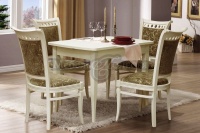 Стол обеденный Альт 4 П4.490.4.06 (П285.06) слоновая кость