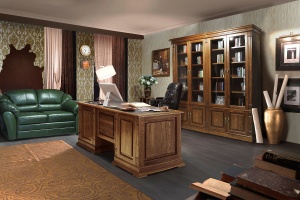 Мебель для кабинета Верди Люкс #1 дуб