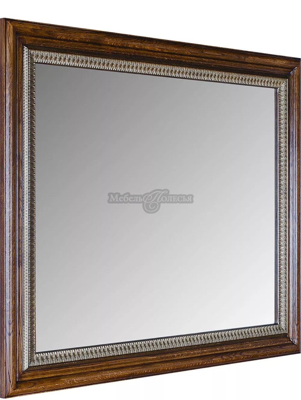 Зеркало настенное Альба 13 П4.485.1.13 (П524.13) палисандр с золочением