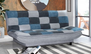 Трехместный диван-кровать Патч в ткани (3м)