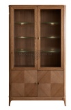 Шкаф-витрина 2д Армани П1.135.0.21 дуб альпийский