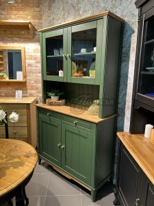 Комод буфета NN Пенни грин 6020 + антик 24 (новые направляющие)