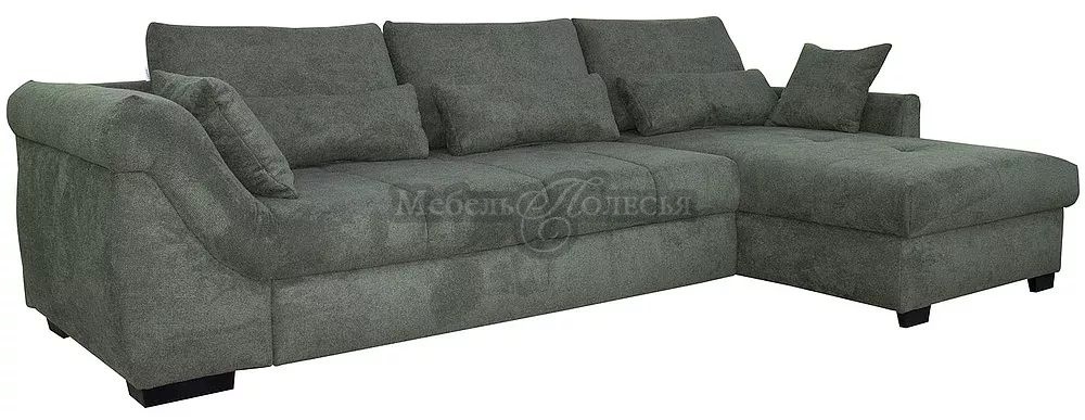 Угловой диван-кровать Корса в ткани (3мL/R8мR/L) купить в Москве отпроизводителя Пинскдрев - Белорусская мебель от Мебель Полесья.