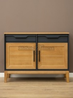 Тумба 22 Гранада серый 7016 + антик 24