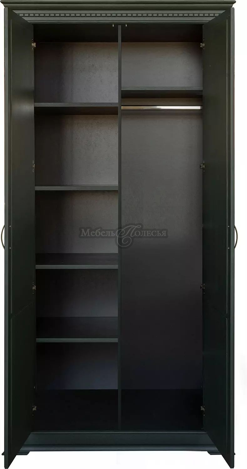 Шкаф для одежды Верди Люкс П3.487.3.10 (П433.10) грин. Фото �3