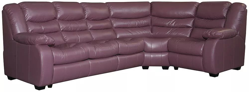 Угловой кожаный диван-кровать Манчестер 1 (3мL/R.90.1R/L). Фото �14