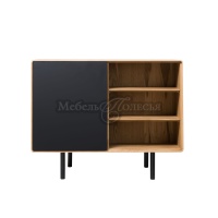 Тумба B&W 2.1.0 R черный бейц-масло