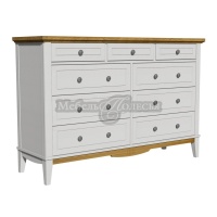 Комод 036 Пенни белый воск + антик 24