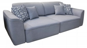 Двухместный диван-кровать Марк в ткани 510+31596 (19 гр.) (1ML/R.1MR/L) (СП)