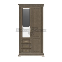 Шкаф комбинированный Верди Классик П3.0487.3.12 (П433.12Z) табак
