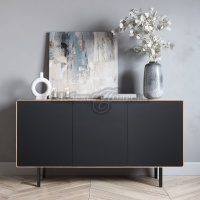 Комод B&W 3.3.0 черный бейц-масло