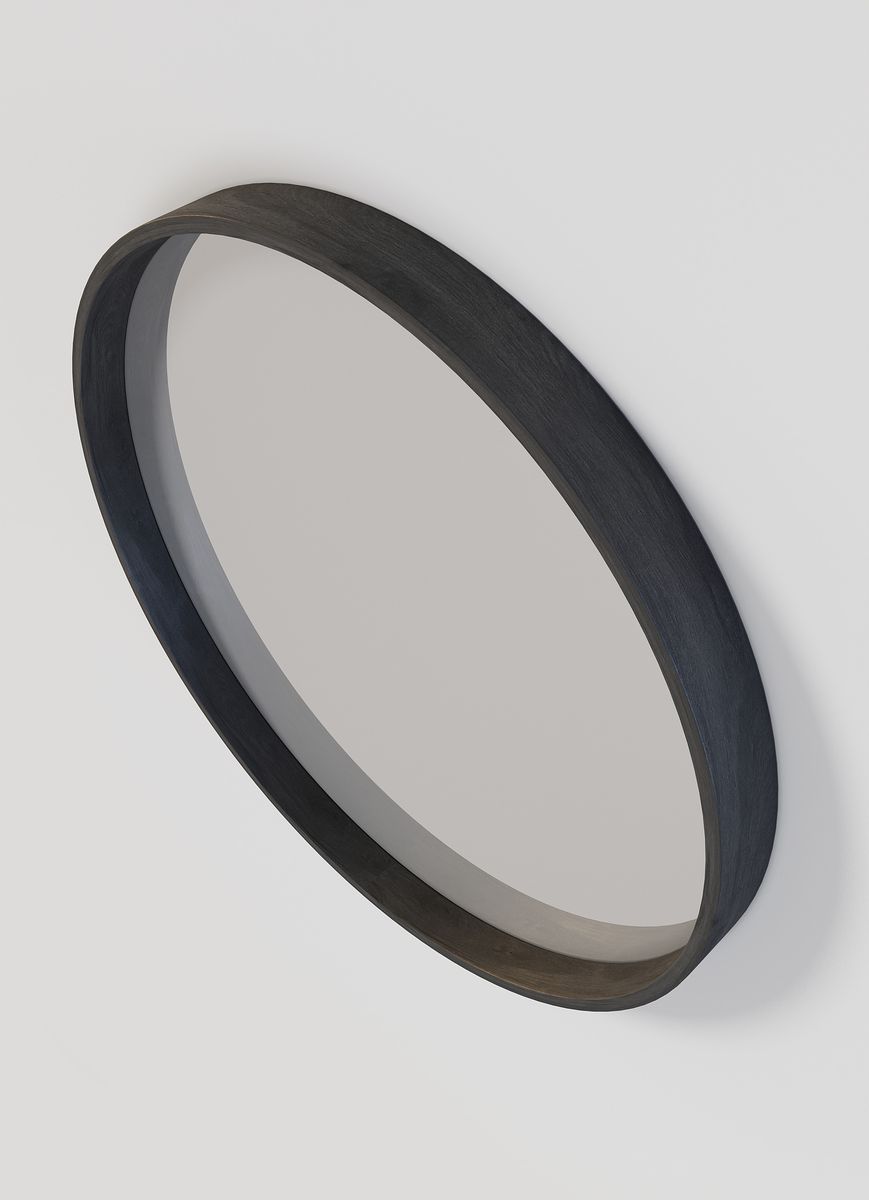 Зеркало ICONS (круглое) РВ 502 (D700), мореный дуб