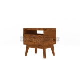 Тумба прикроватная Доната 3 светлый орех (сосна)