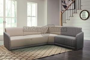 Угловой диван-кровать Тибо 1 в ткани (3ML/R.90.1MR/L)