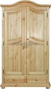 Шкаф для одежды 2д Лотос БМ2.701.1.43(2190) сосна натуральная