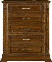 Тумба Верди Классик П3.0487.1.37 (П434.31) черешня с золочением