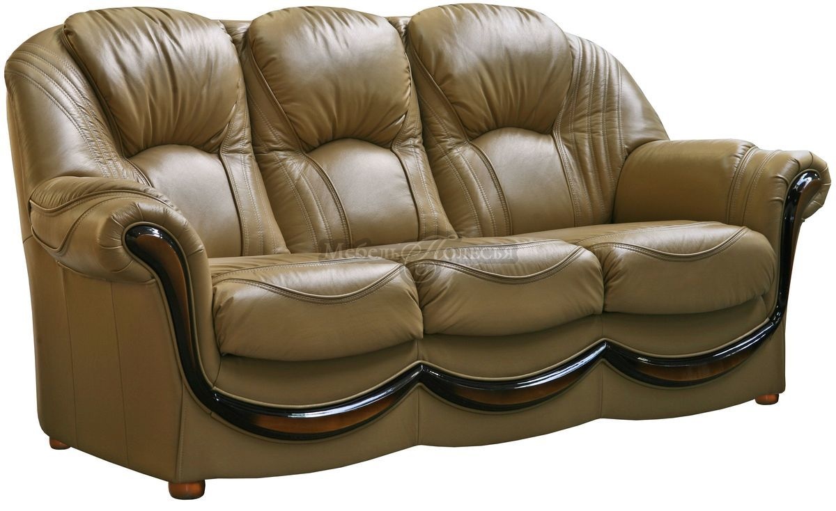 Кожаный диван «Дельта» (3м)